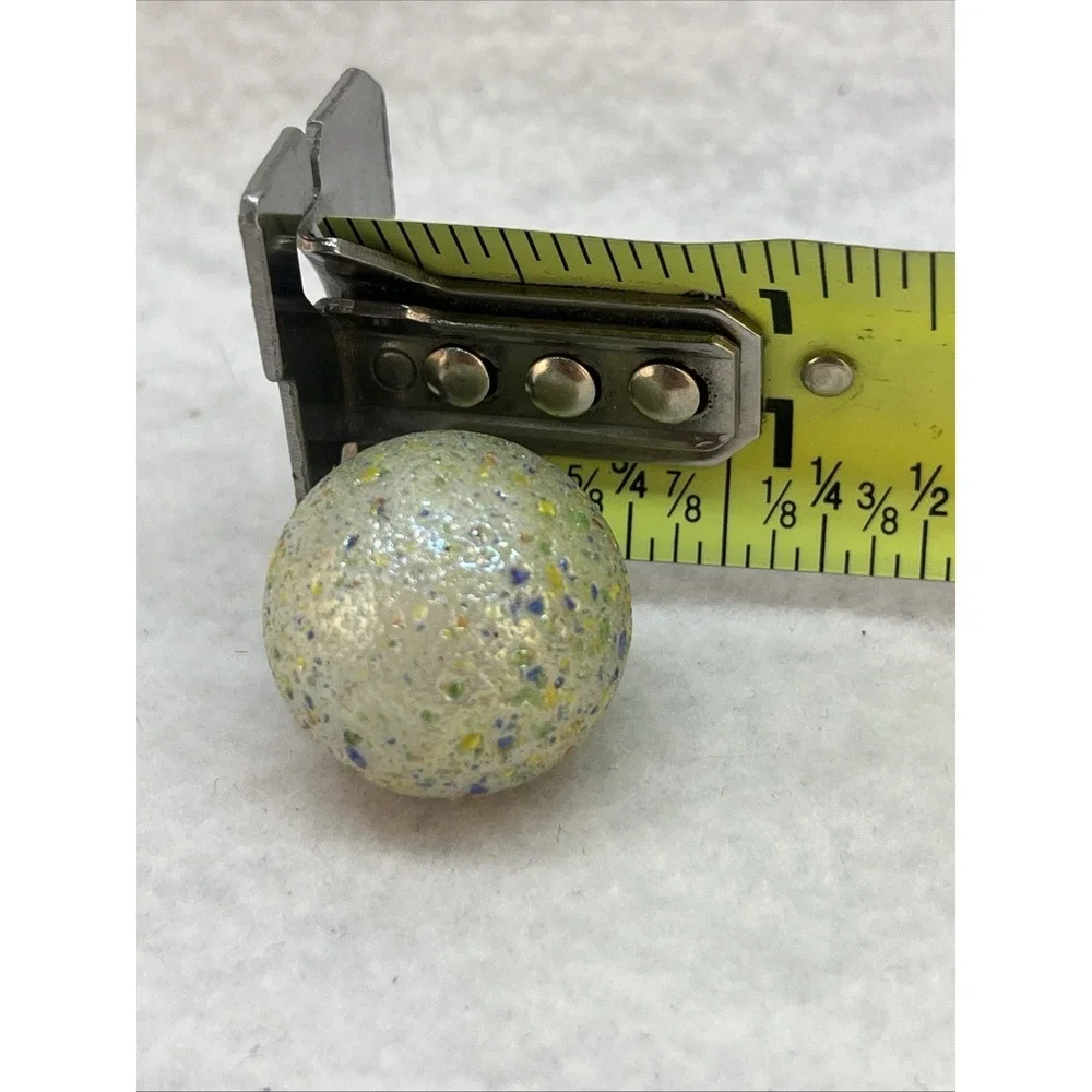 Lot of 31 Marbles -Multiple Sizes & Colors Swirls Frit Cats Eye + Shooters + Bag